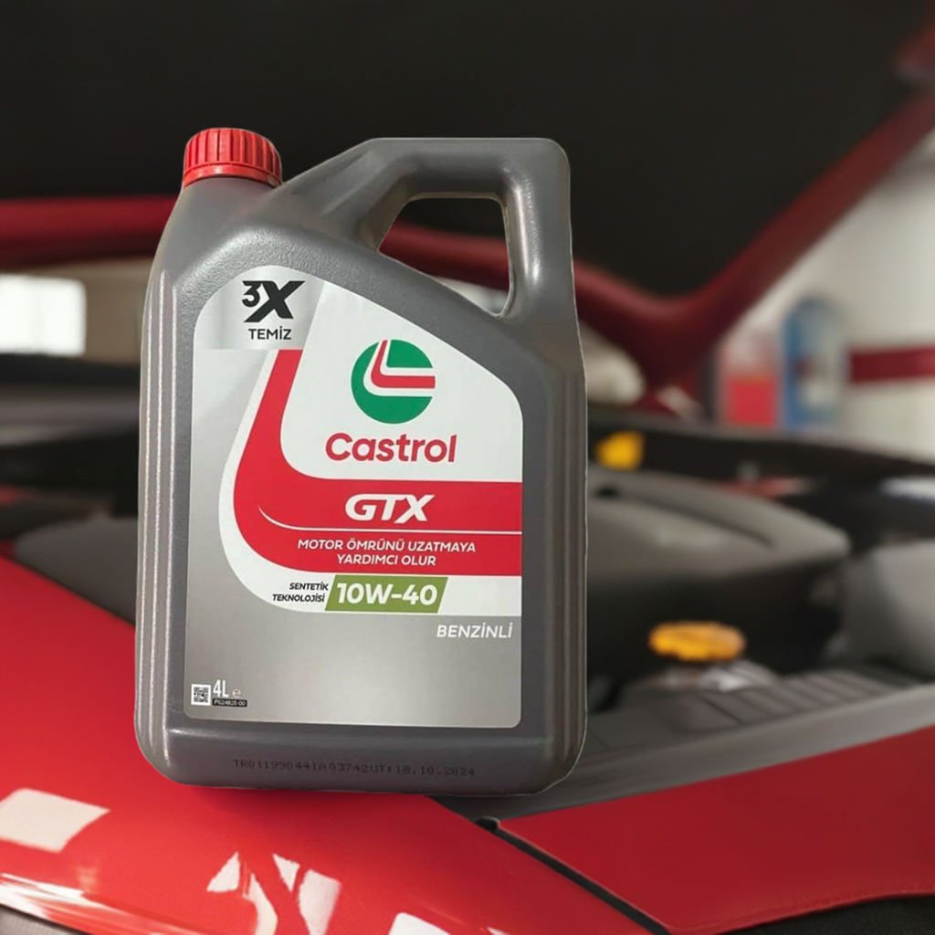 castrol 10w40 motor yağı