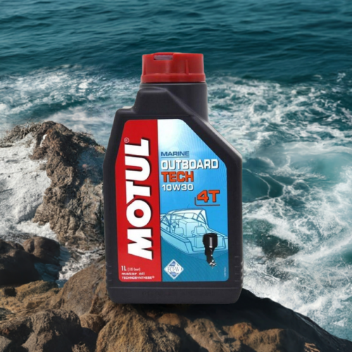 Motul Outboard Tech 4T 10W-30 - 1 L Tekne Motor Yağ