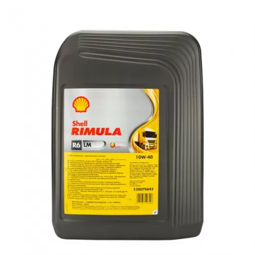 Shell Rimula R6 LM 10w-40 20 litre